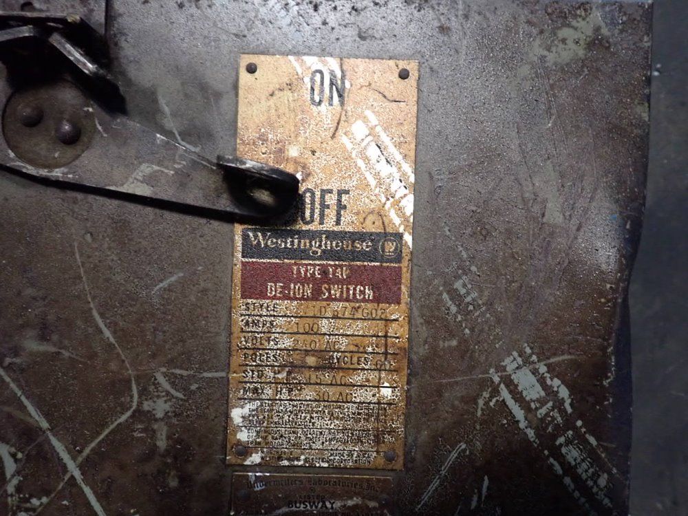 Westinghouse Bus Plug