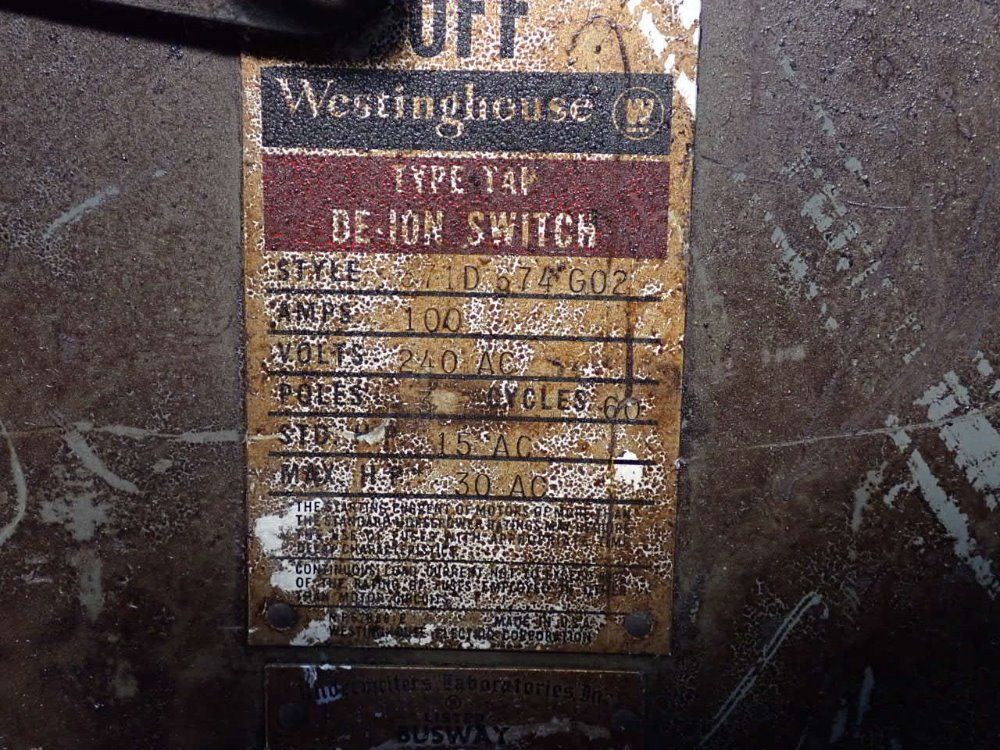 Westinghouse Bus Plug