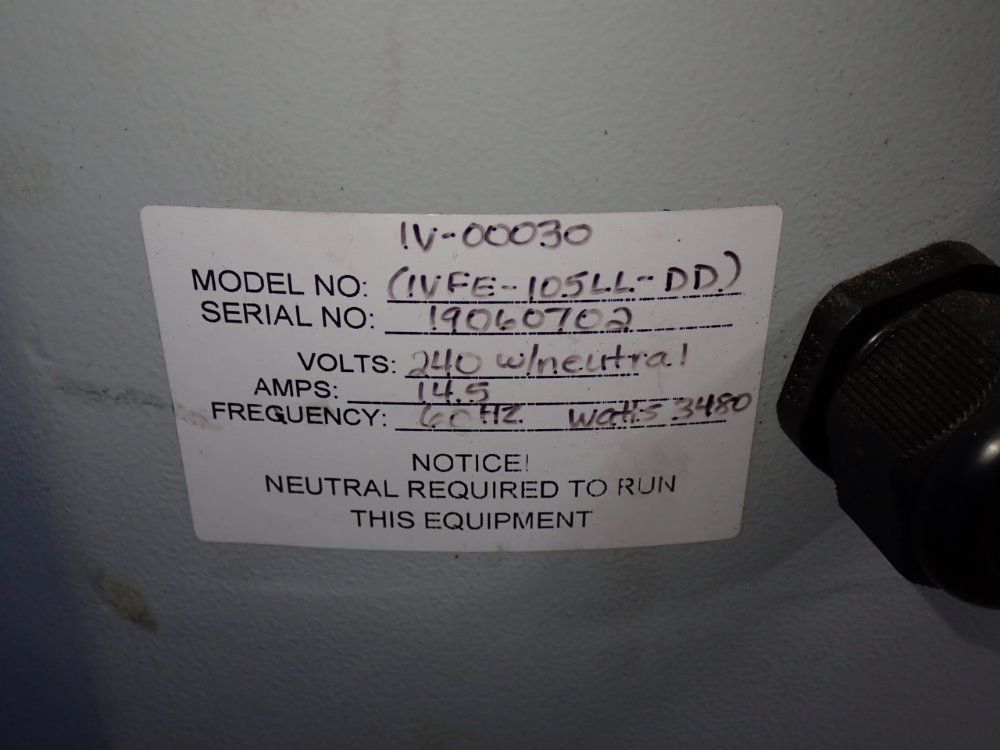 Fume Vac Fume Extractor - 1vfe-105ll-dd