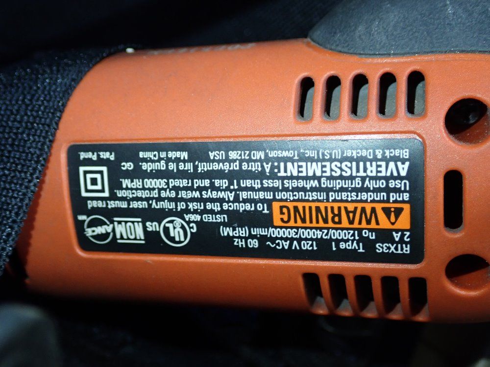Black  Decker Grinder