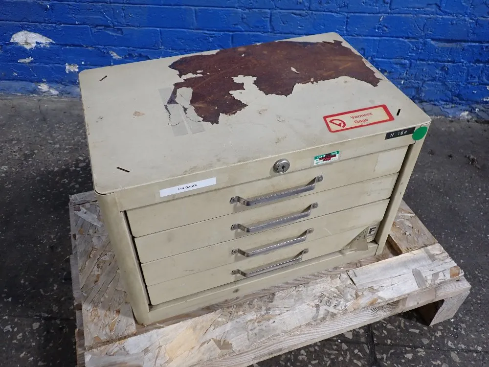 TOOL CABINET W/PIN GAUGES