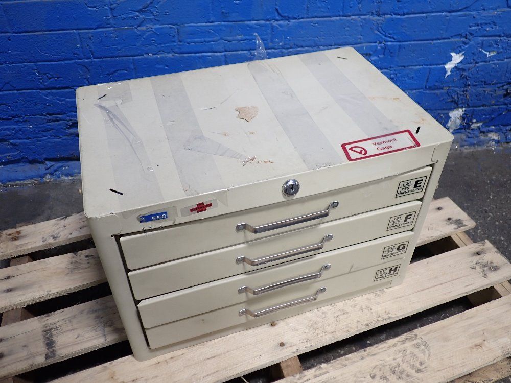 TOOL CABINET W/PIN GAUGES