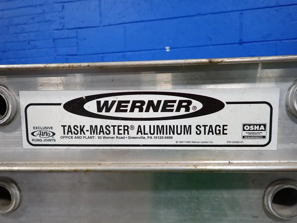 Werner Werner 2612 Aluminum Stage Platforms