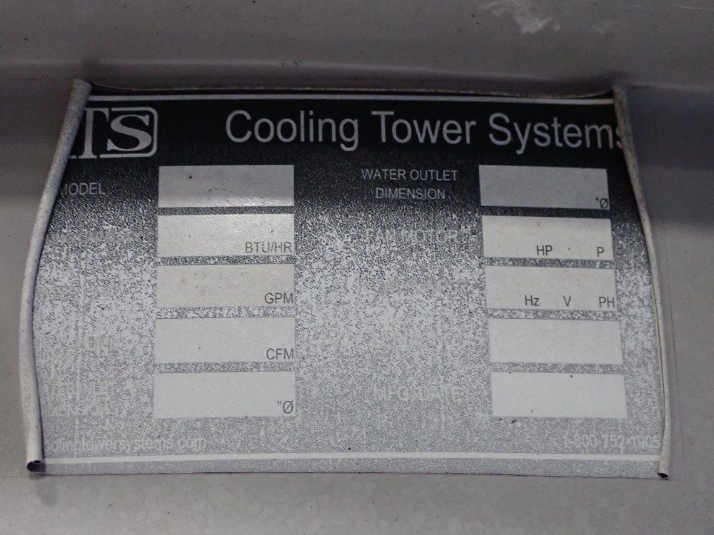 Cts Aprox. 450 Gallon Cooling Tower