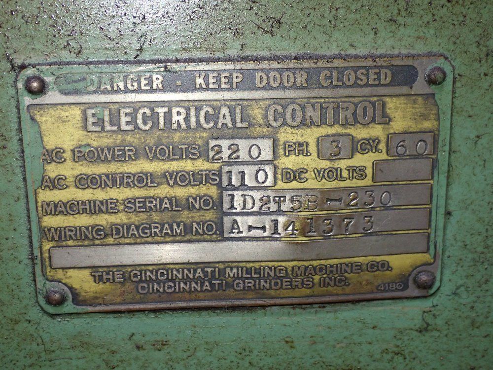 Cincinnati Tool Grinder