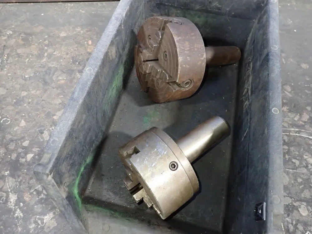 5" 3 JAW CHUCK/6" 4 JAW CHUCK