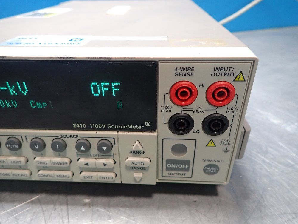 Keithley Sourcemeter Powers On No Other Tests