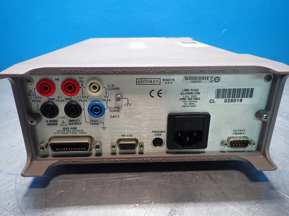 Keithley Sourcemeter Powers On No Other Tests
