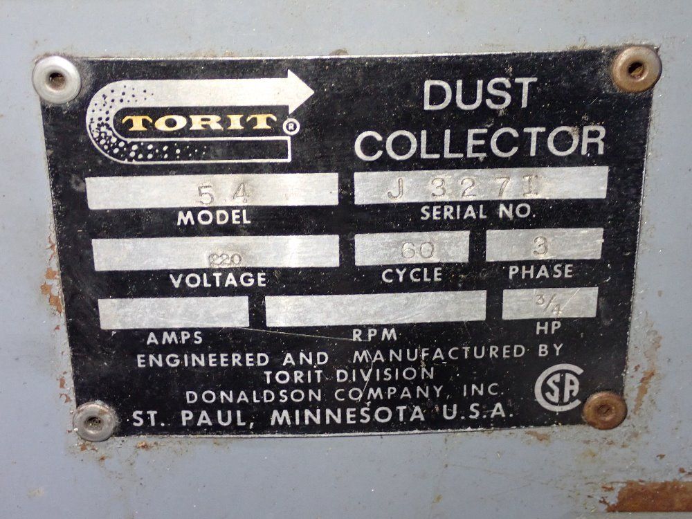Torit Donaldson Dust Collector