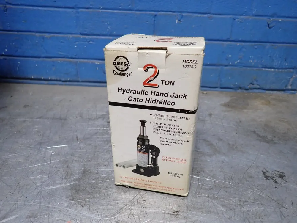 Omega 2 Ton Hydraulic Hand Jack - 10025c