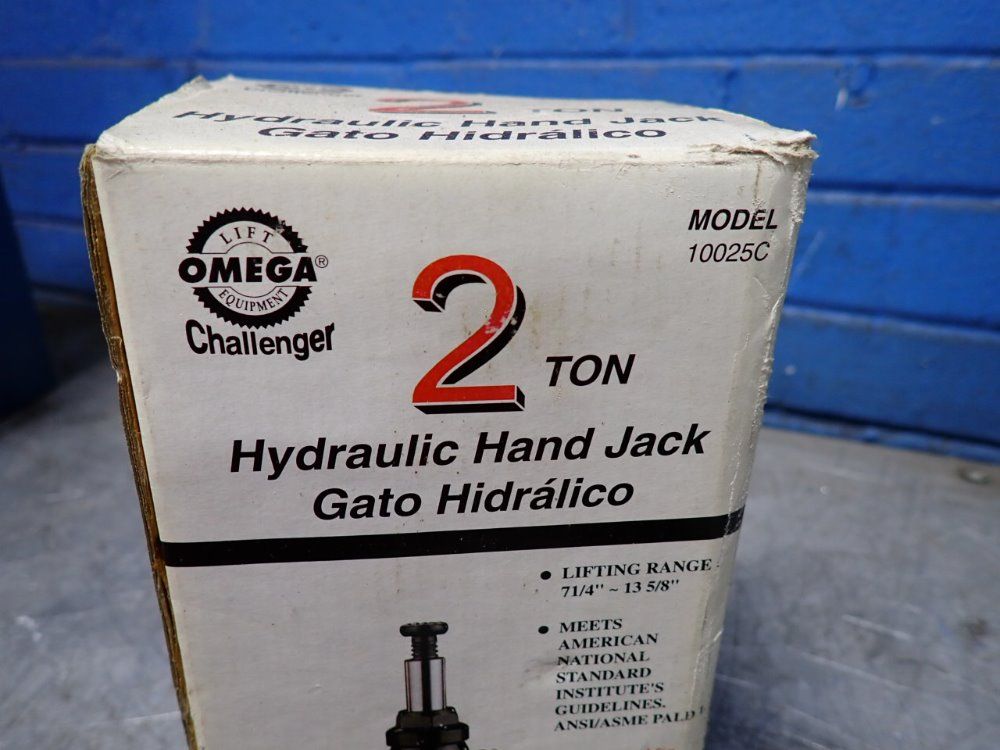 Omega 2 Ton Hydraulic Hand Jack - 10025c