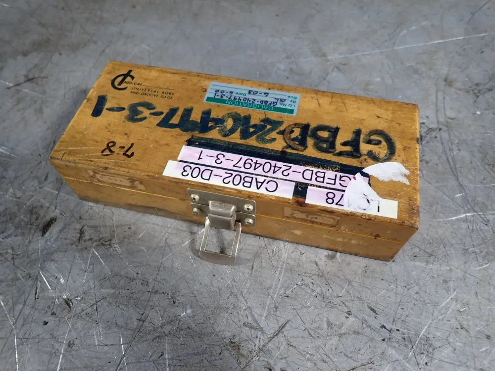 Indi-cal Groove Gage