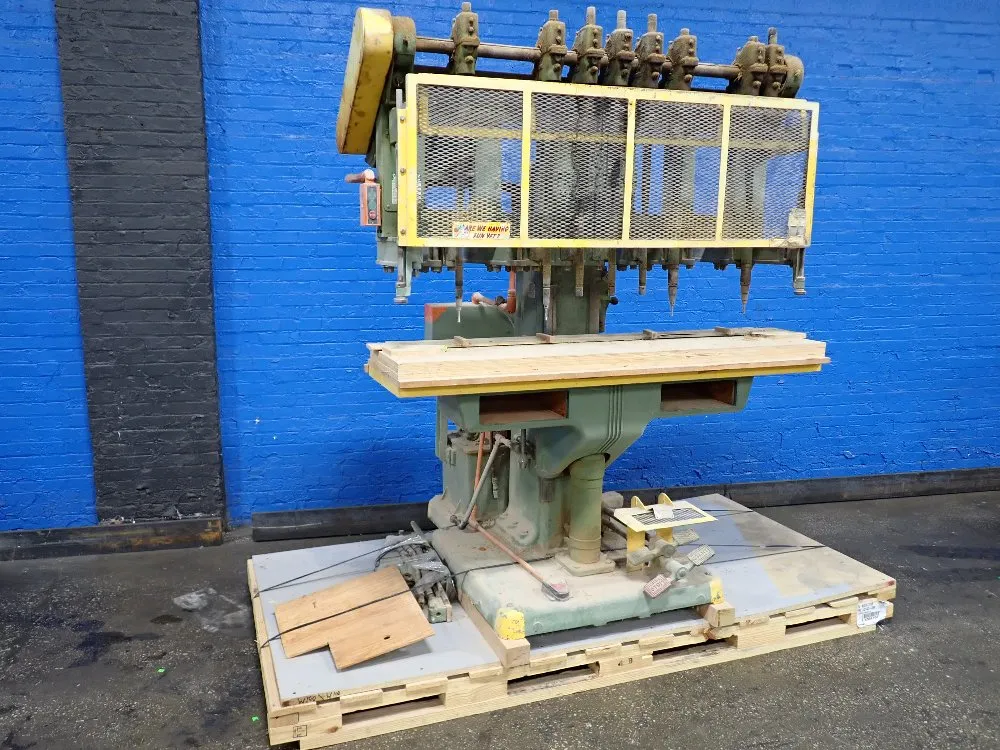 Root Production Machinery Root Production Machinery C311 Multispindle Vertical Boring Machine