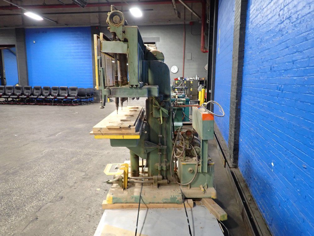 Root Production Machinery Root Production Machinery C311 Multispindle Vertical Boring Machine