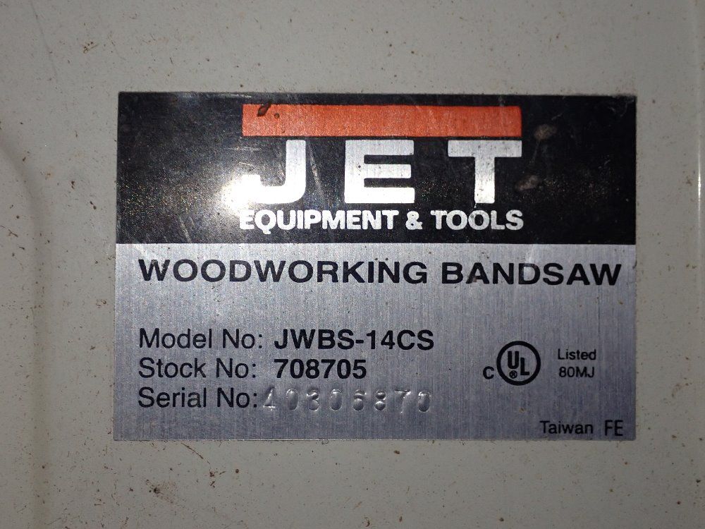 Jet Vertical Band Saw