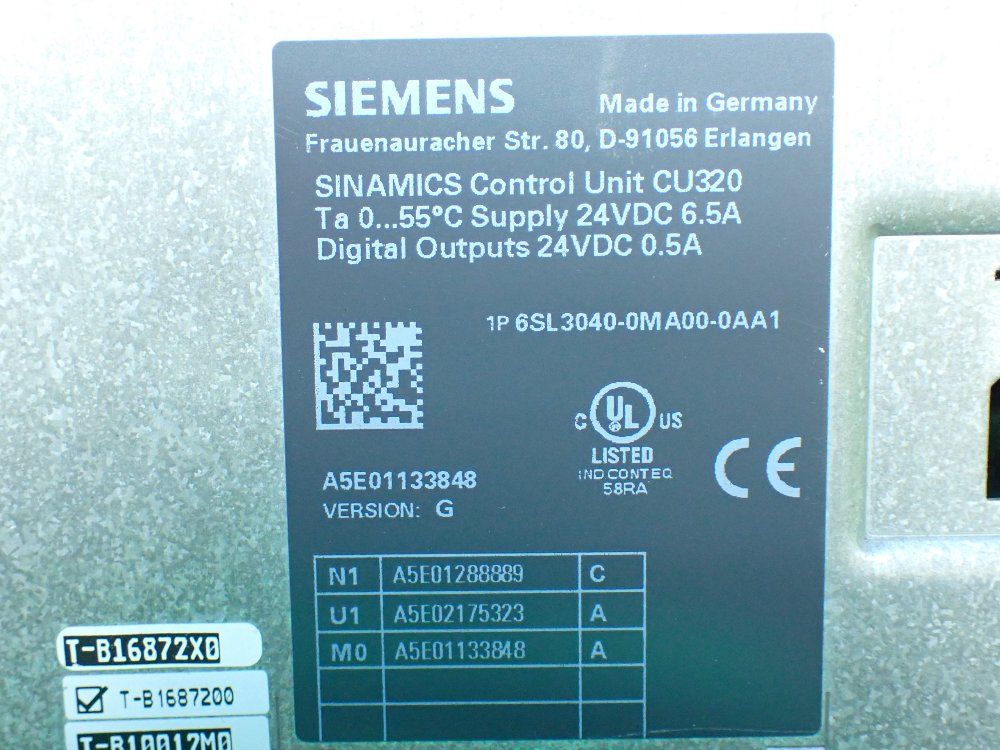 Siemens Sinamics Control Unit. - 6sl3040-0ma00-0aa1