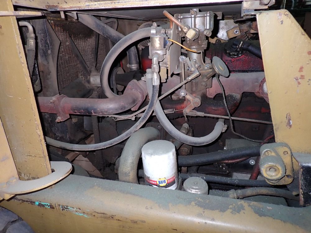 Yale 5000 Lbs Gp-050-sanfbs-086 Propane Lift W/cascade Clamp Attachment - Gp-050-sanfbs-086