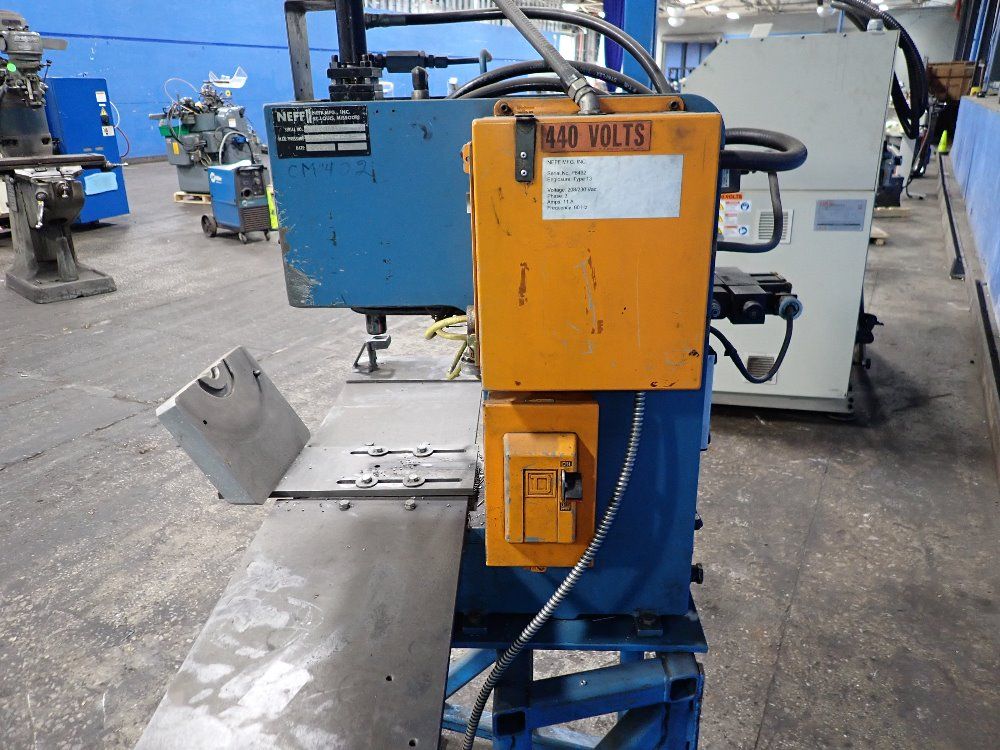 Neff Mfg 2 Ton 1985 Neff Mfg P8462 Hydraulic Press - P8462