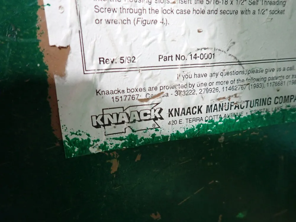 Knaack Storage Box