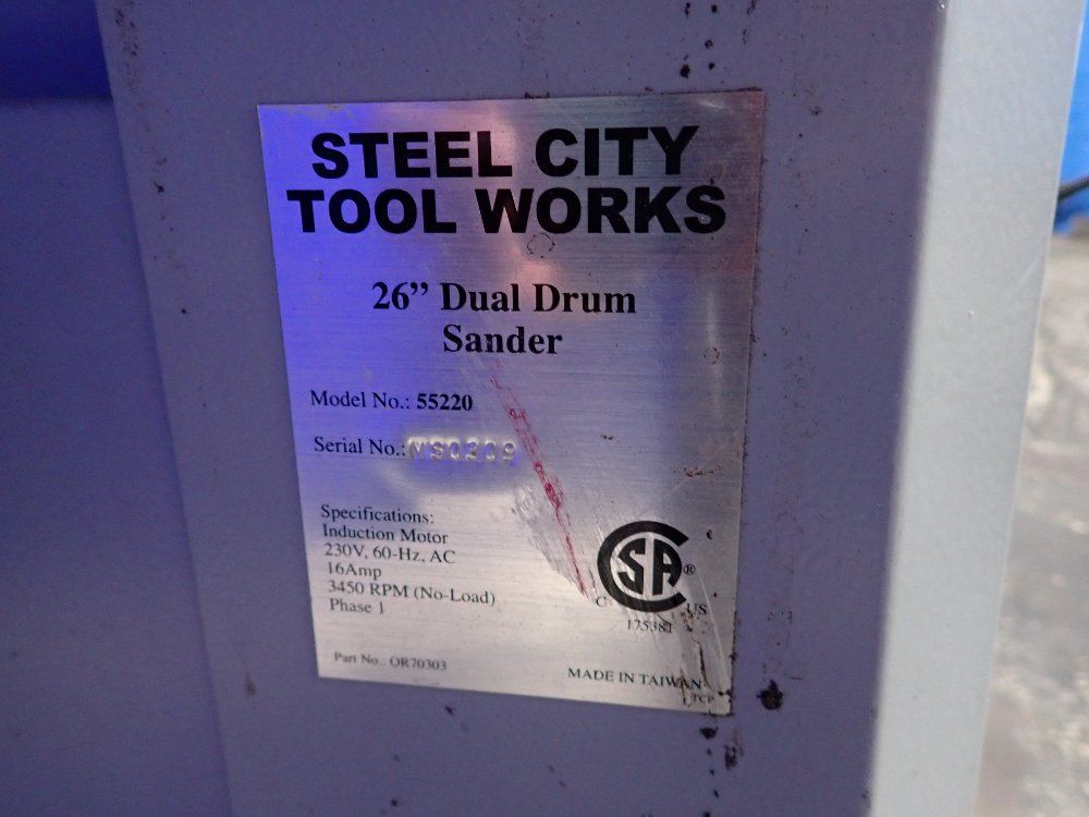 Steel City Drum Sander