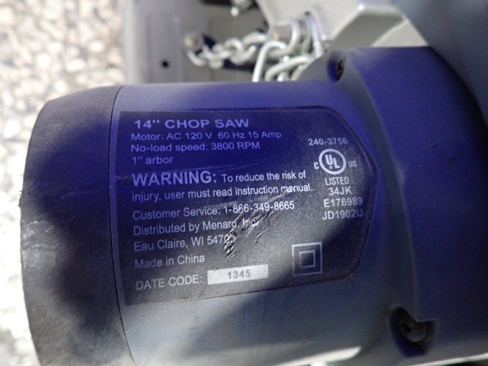 Performax Chop Saw