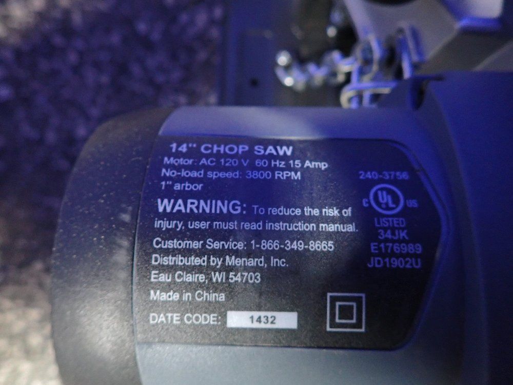 Performax Chop Saw
