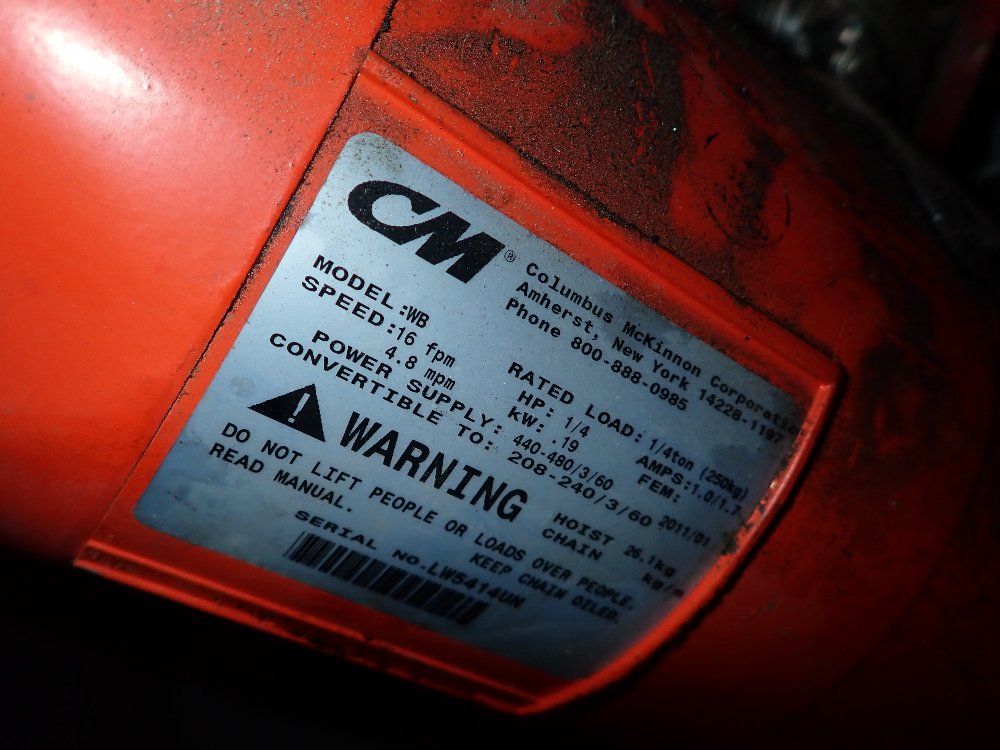 Cm Electric Chain Hoist