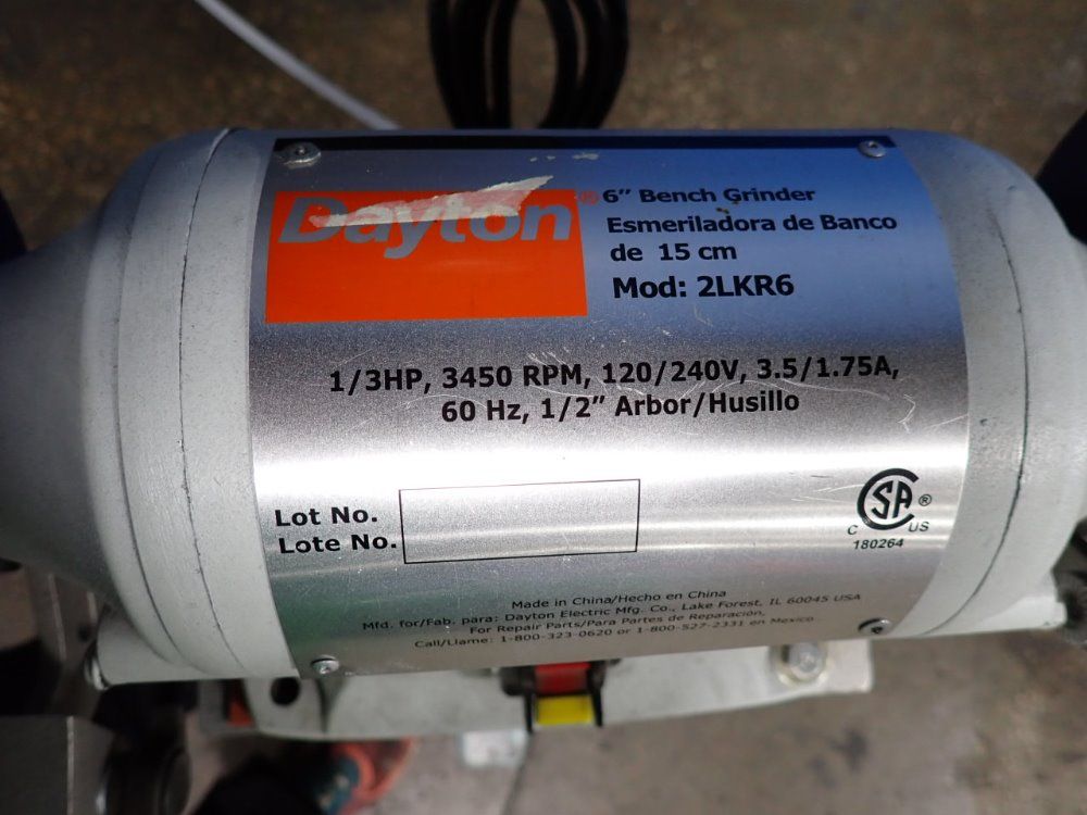 Dayton Bench Grinder
