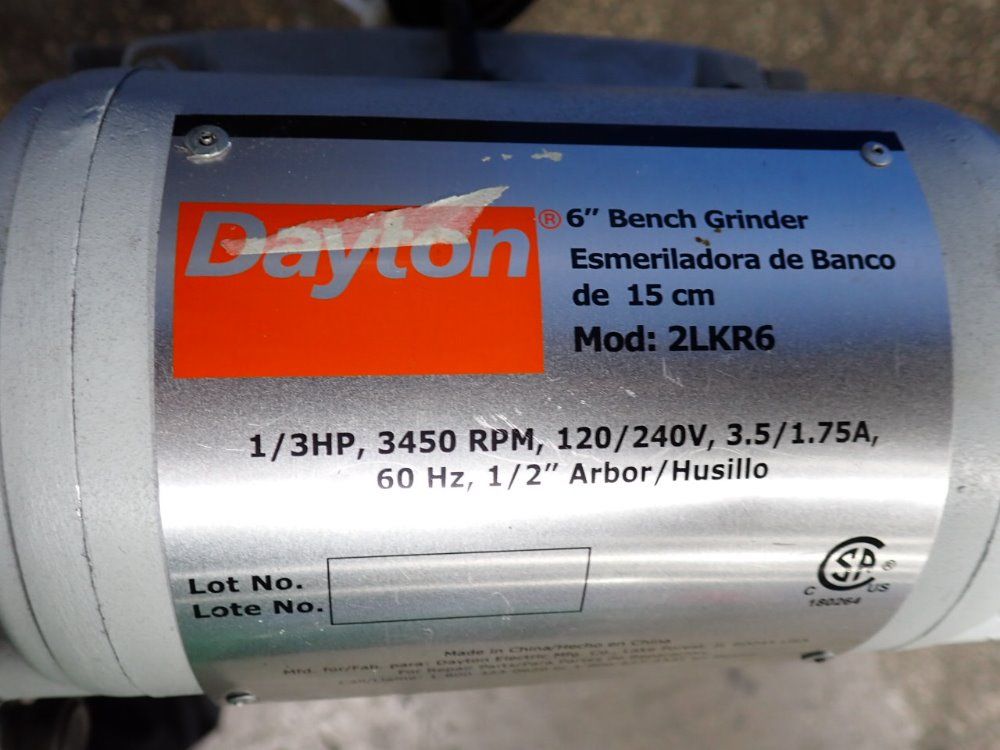 Dayton Bench Grinder