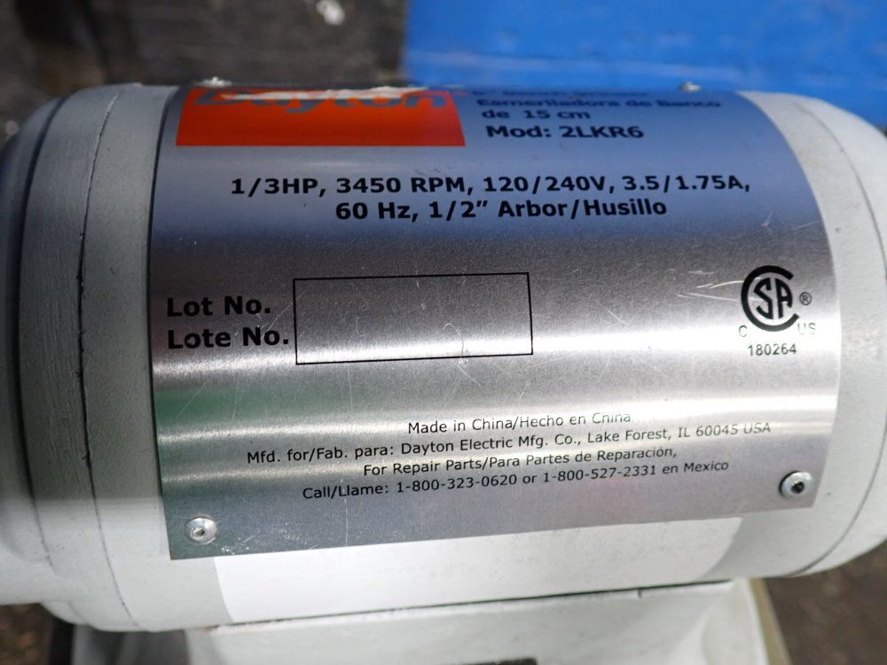 Dayton Bench Grinder
