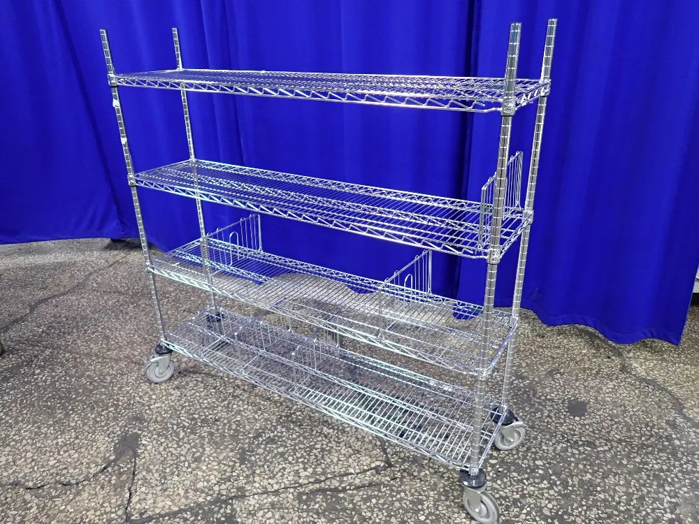 WIRE SHELF CART