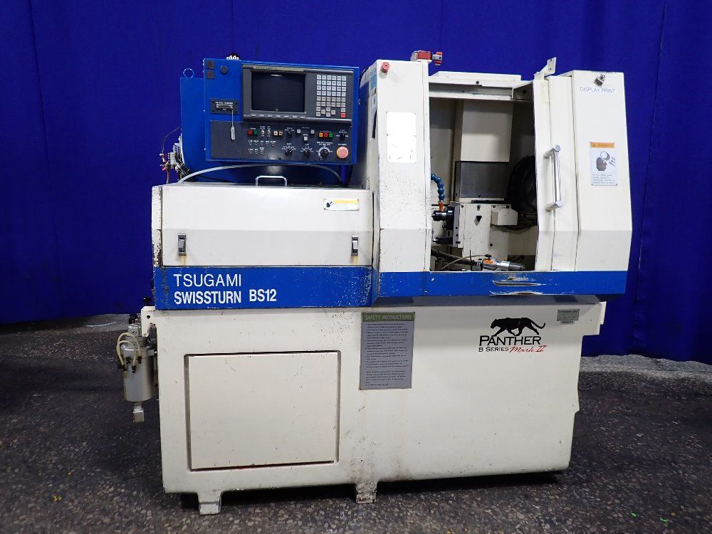 Tsugami Corp Bs12 Cnc Lathe - Bs12