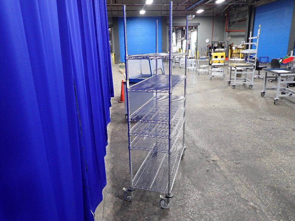 Nexel Wire Shelving Unit