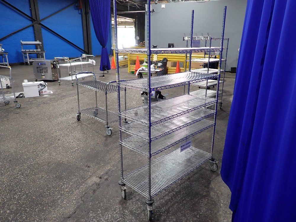 Nexel Wire Shelving Unit