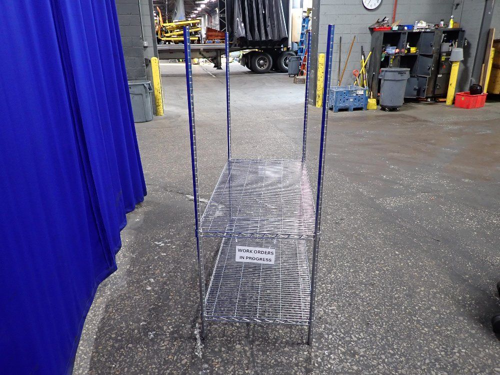 Nexel Wire Shelving Unit