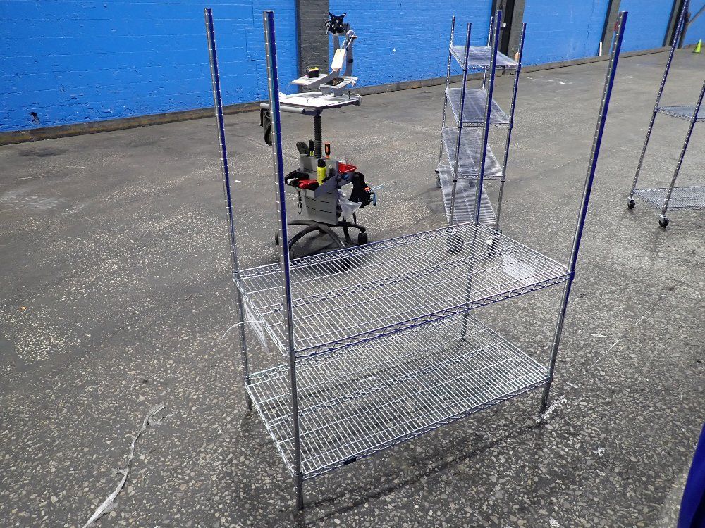 Nexel Wire Shelving Unit