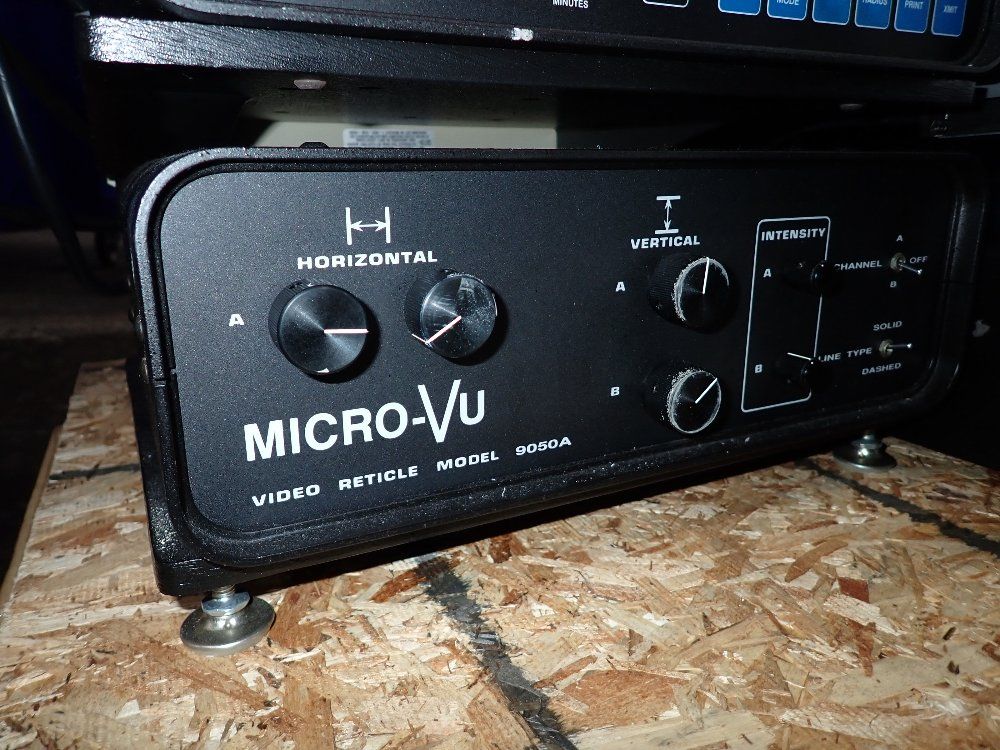 Microvu Video Measuring System