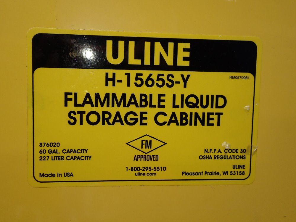 Uline Flammable Storage Cabinet