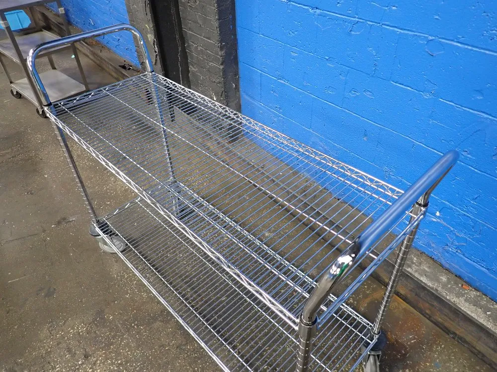 18"x48" Wire Cart