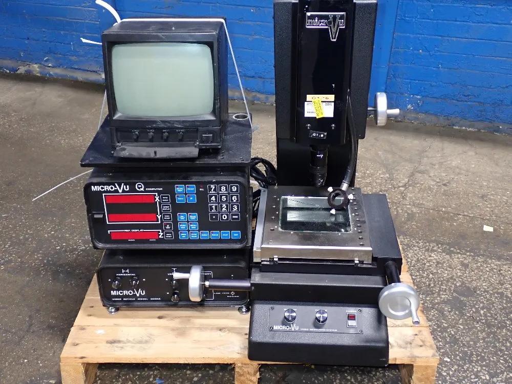 Microvu Video Measuring System