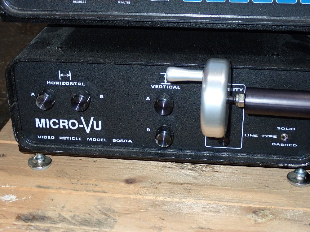 Microvu Video Measuring System