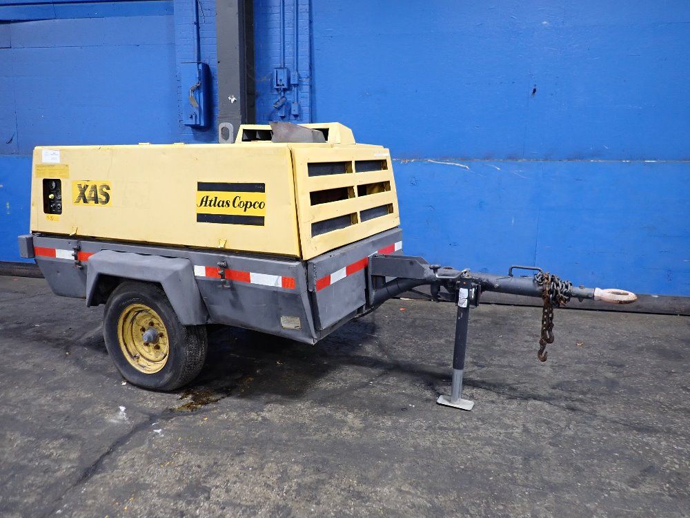 Atlas Copco 1988 Atlas Copco Xas 85dd Portable Air Compressor