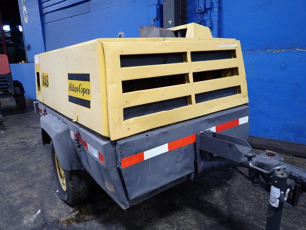 Atlas Copco 1988 Atlas Copco Xas 85dd Portable Air Compressor
