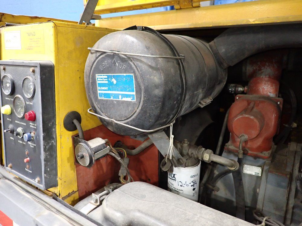 Atlas Copco 1988 Atlas Copco Xas 85dd Portable Air Compressor