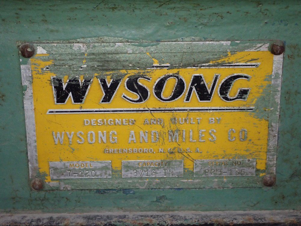 Wysong Wysong 7120 Shear