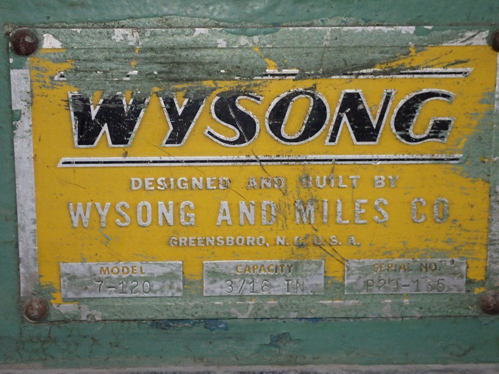 Wysong Wysong 7120 Shear