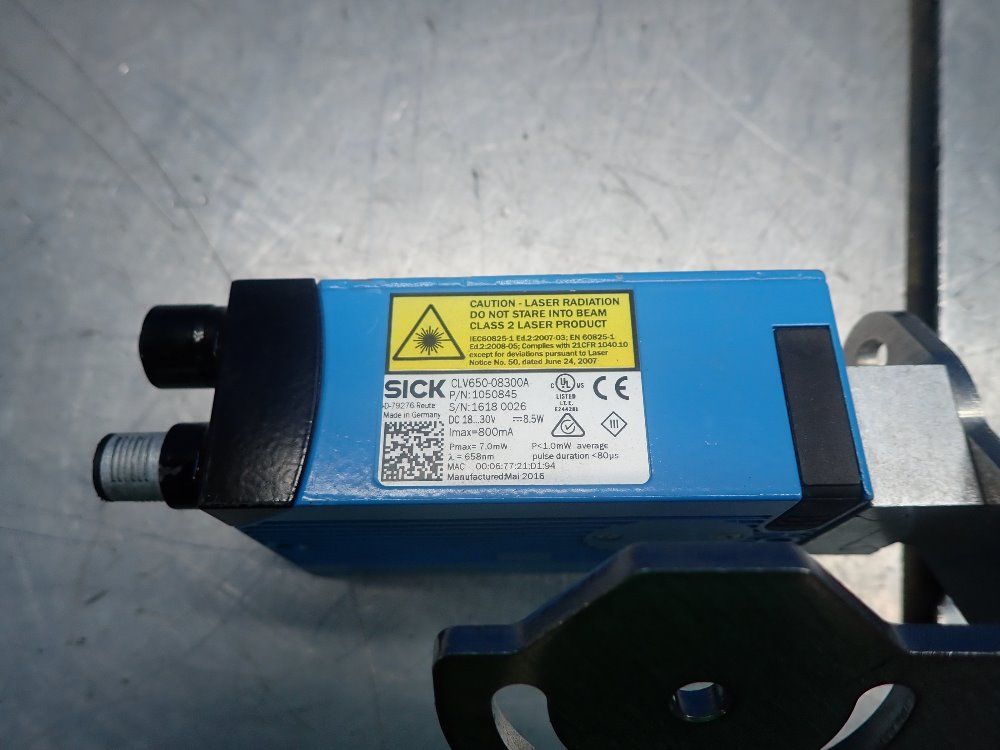 Sick Fixed-mount Barcode Scanner - Clv650-08300a