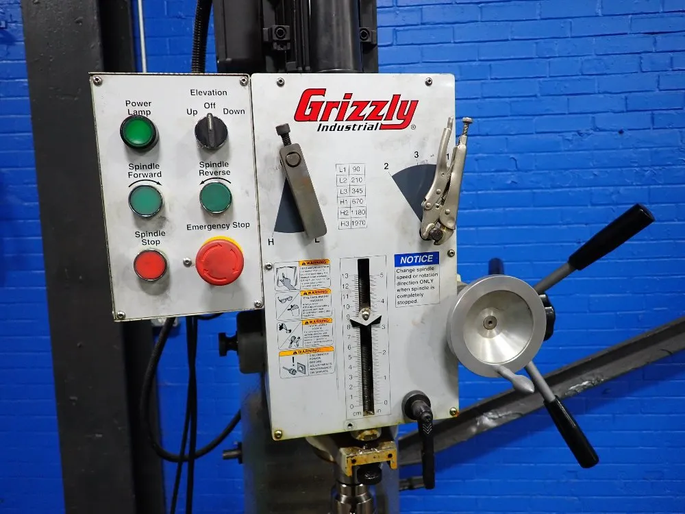 Grizzly Vertical Mill
