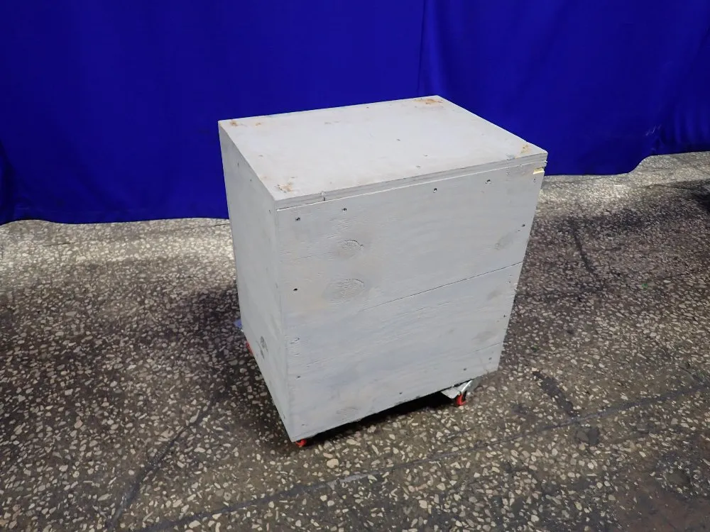 WOODEN PARTS CART