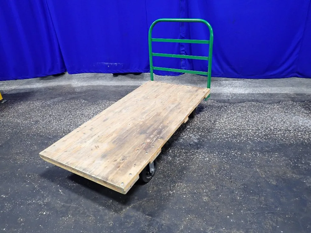 WOOD PLATFORM TRUCK